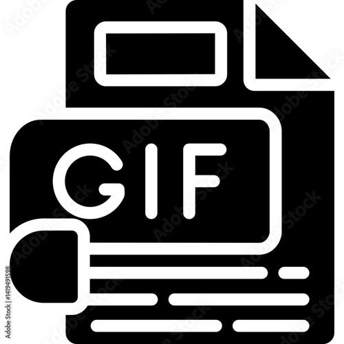 GIF Glyph Icon
