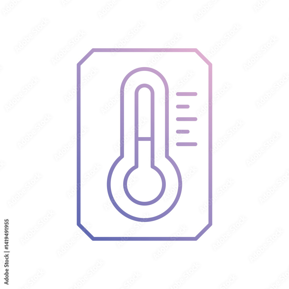 Thermometer Vector icon Thermometer Vector icon