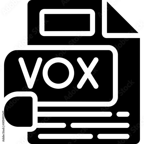 VOX Glyph Icon