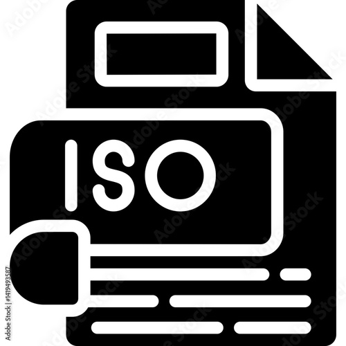 ISO Glyph Icon