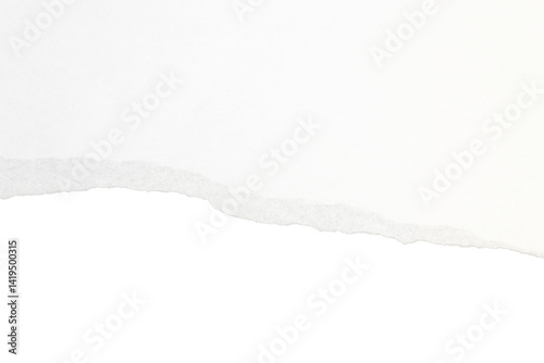 tear paper texture edge png isolated