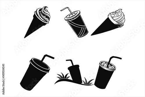 Ice cream cone icon