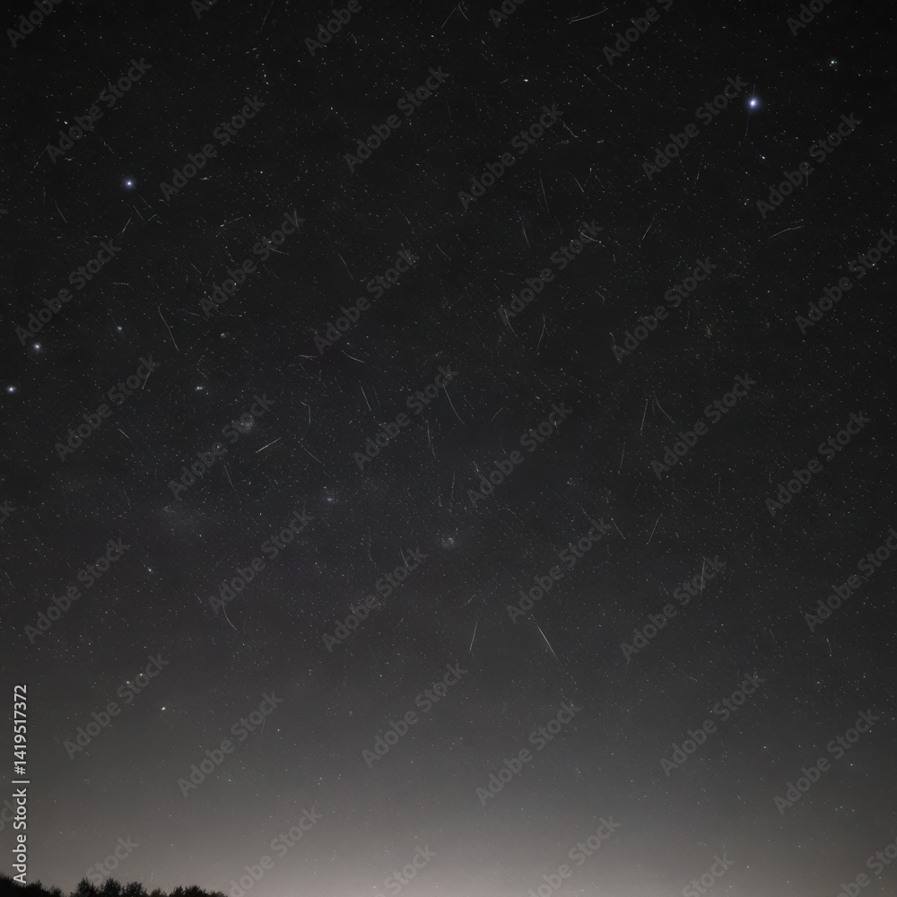 Obraz premium starry night sky, night sky with stars, starry night sky with stars