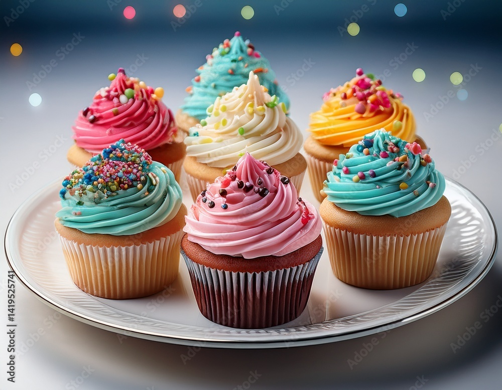 Bunte Cupcakes Bunte Cupcakes