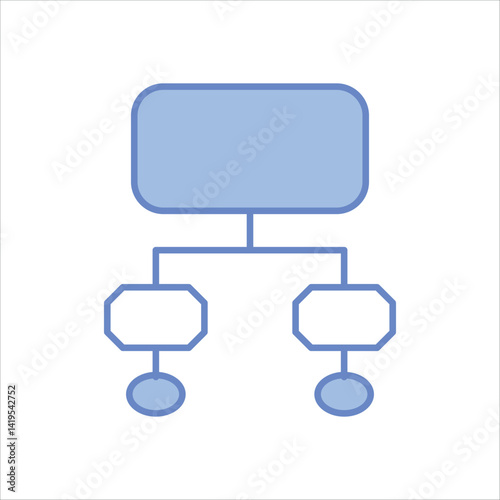 Hierarchical Structure Vector icon