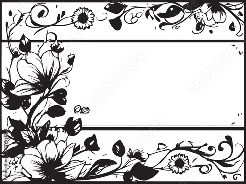Border Silhouette Design