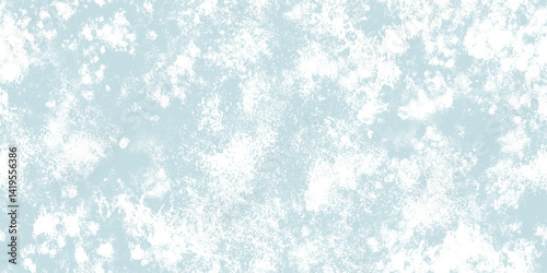 Abstract Light Blue And White Grunge Pattern. Creative Design With Chaotic Brush Strokes. Pastel Blue Grunge Background. Artistic Repeatable Print Made Of Messy Stains. 