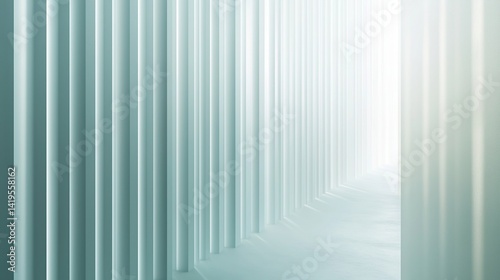 Abstract Light and Shadow Corridor