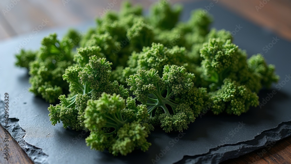 Green irregular items Green irregular items