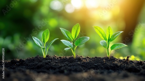 Successful business growth with increasing stock market investment. Investment planning with long-term growth strategies.