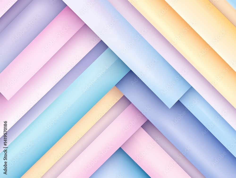 Obraz premium Abstract geometric pattern. Pastel colors