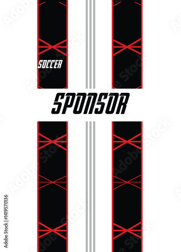 Grunge Abstract Geometric Vector Pattern for Sports Jersey Sublimation