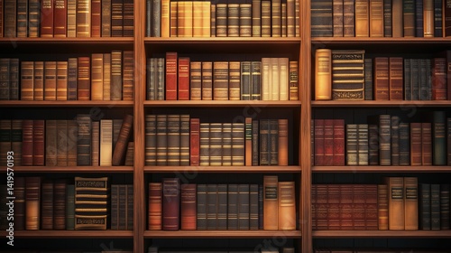 Classic Library Bookshelf Collection
