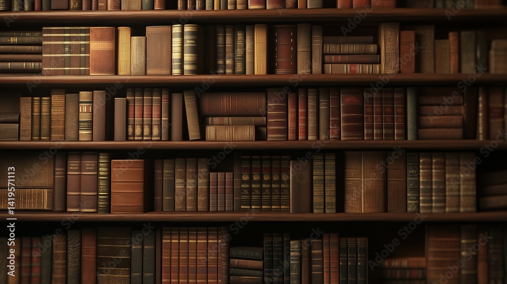 Classic Library Bookshelf Collection Classic Library Bookshelf Collection