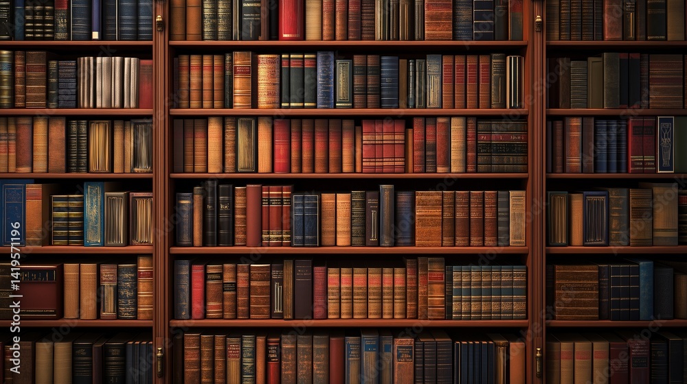 Classic Library Bookshelf Collection Classic Library Bookshelf Collection