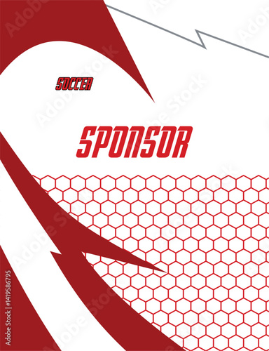 Grunge Abstract Geometric Vector Pattern for Sports Jersey Sublimation