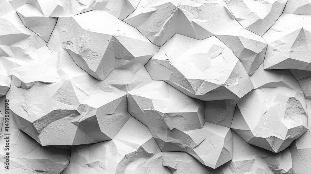 White Angular Rock Texture Background White Angular Rock Texture Background