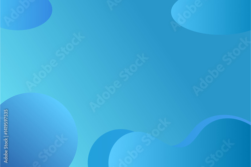 abstract blue background, for template blue sky background