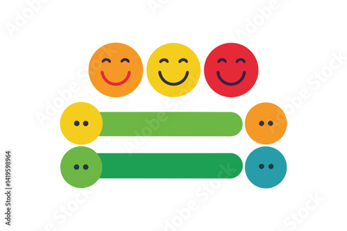 Customer Satisfaction Survey  Measuring Happiness and Feedback with Smiley Faces