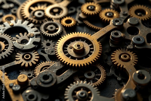 Wallpaper Mural gears of the world Torontodigital.ca