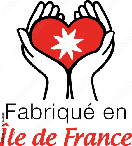 Logo fabriqué en Île de France produits de nos régions