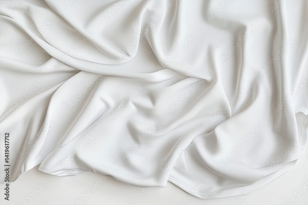 White Fabric Texture Background White Fabric Texture Background