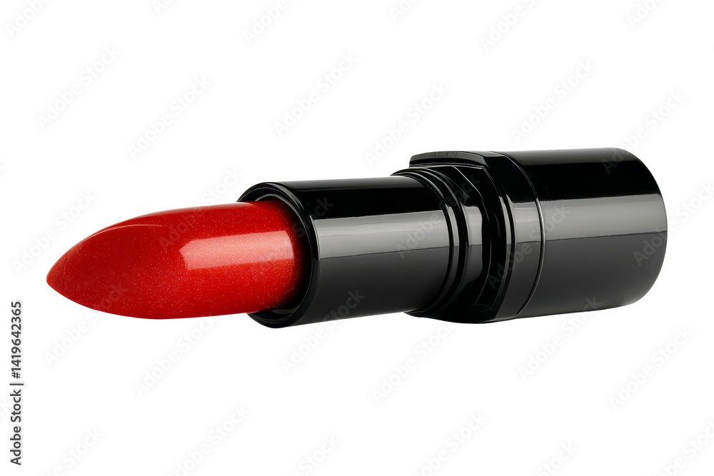 Fototapeta premium Isolated red lipstick close-up