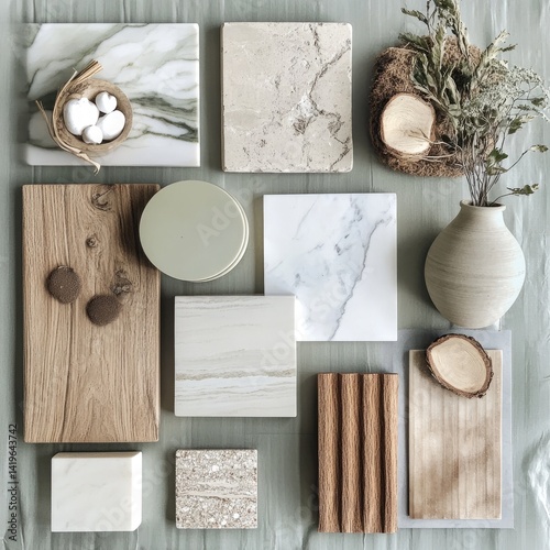 Sample Materials Display