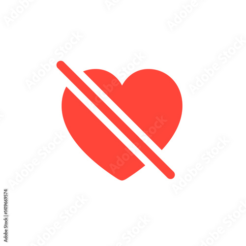 Heart Disabled Filled Icon