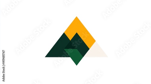 Free Download Abstract mountain logo design - GFXLoad
