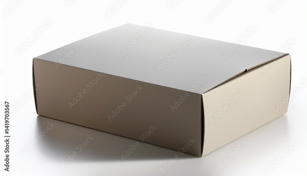 Naklejka premium blank packaging box with shadow
