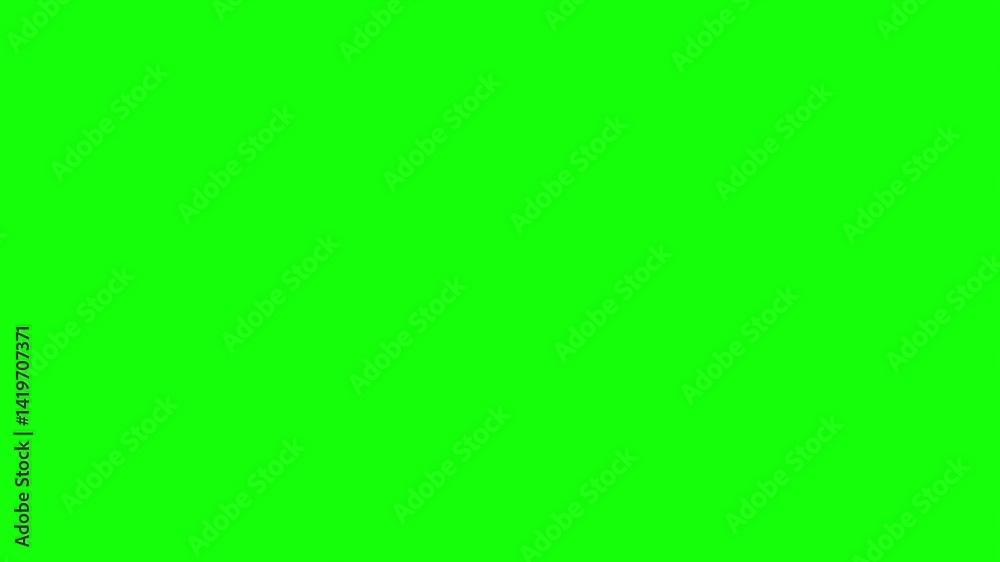 flashing green screen background, chroma key fast motion template, 2d animated video