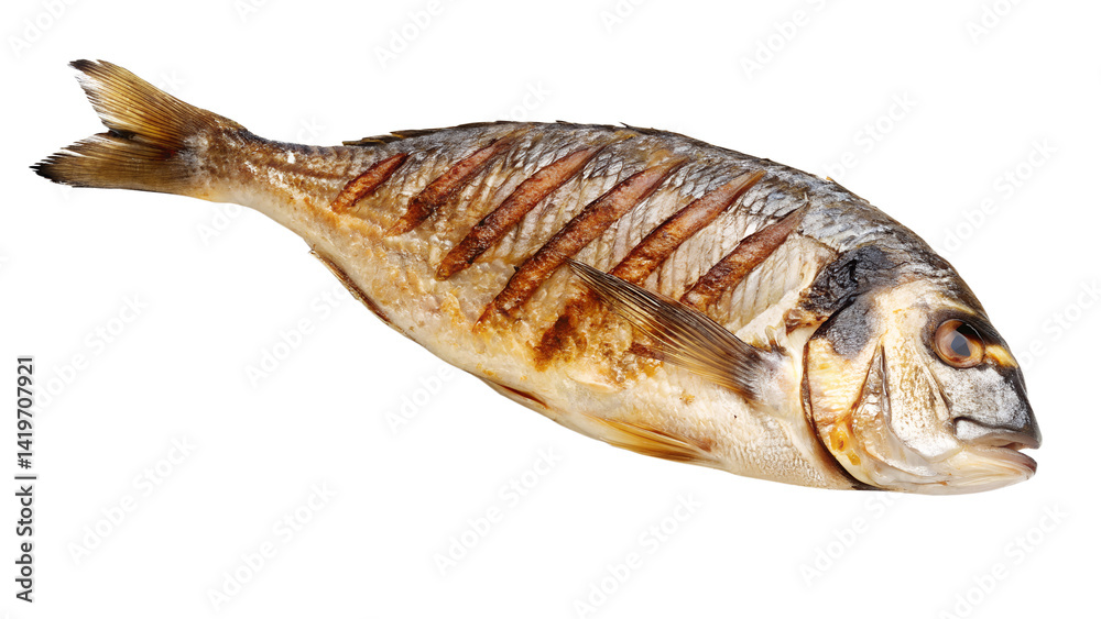 Grilled Dorado. 