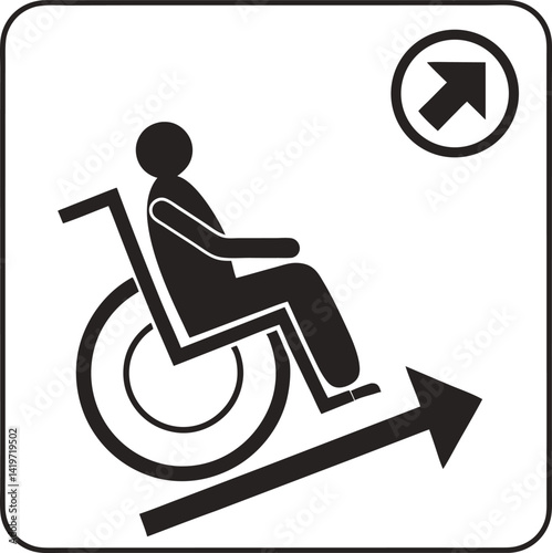 Accessible Icon: Person in Wheelchair Symbol