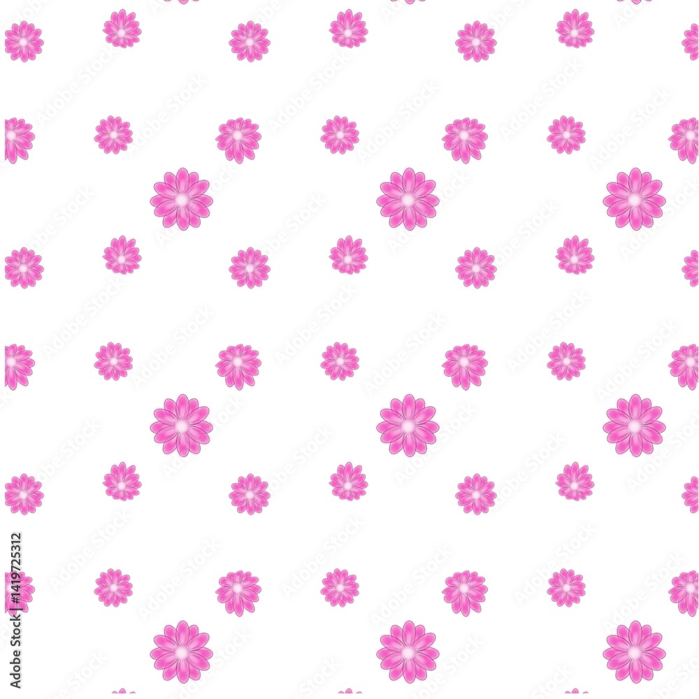 Daisy, pink color, this pattern can be used as a pattern on various surfaces, beautiful and stylish. Daisy, pink color, this pattern can be used as a pattern on various surfaces, beautiful and stylish.