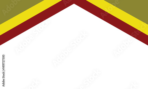 Chevron-style abstract background with maroon, yellow, and olive green angled stripes over a white backdrop. Ideal for modern design, branding, and presentations.