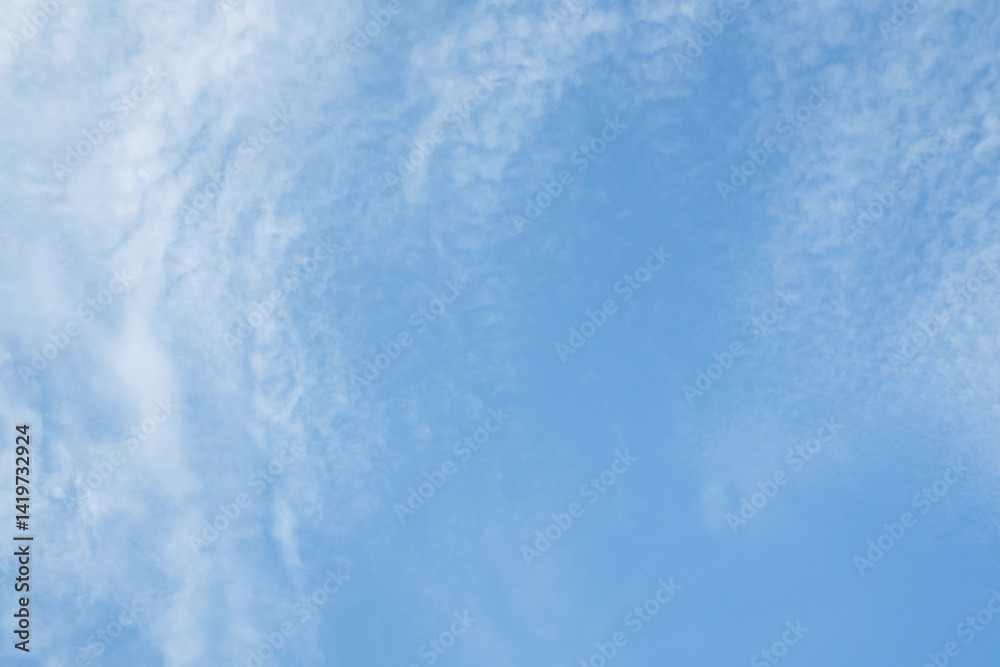 Sky Blue,Cloud Background,Horizon Summer, landscape nature sunrise in Winter,Spring panorama banner. Sky Blue,Cloud Background,Horizon Summer, landscape nature sunrise in Winter,Spring panorama banner.