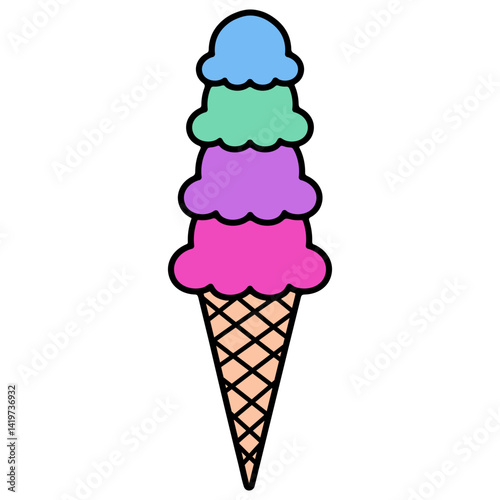 ice cream cone