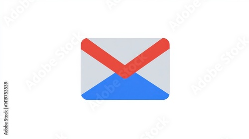 Envelope Design on a Chaotic White Background