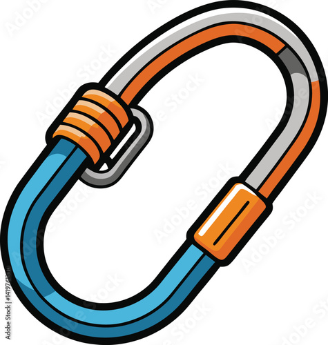 Carabiner Vector 