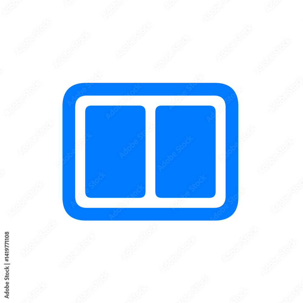 Split Halves Rectangle Split Halves Rectangle