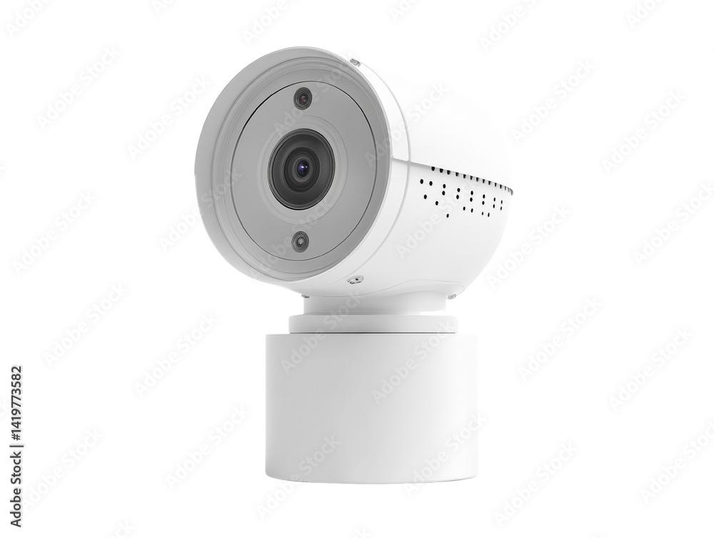 High-Definition Security Camera for Surveillance Applications with Modern Design