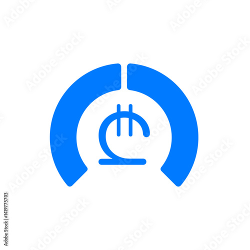 Lari Gauge Chart Icon