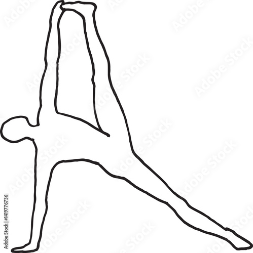 yoga-pose-Vasisthasana-Side Plank-illustration
