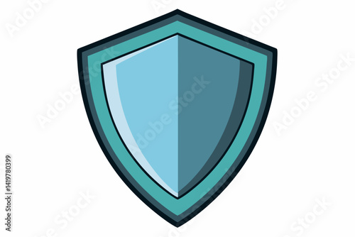 Free Download A geometric shield-like shape with clean lines - GFXLoad
