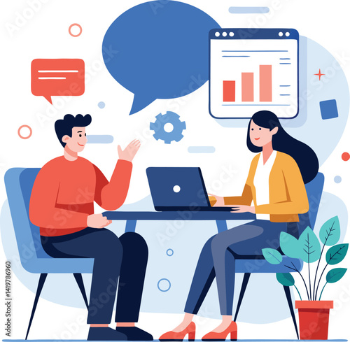 HR interview session