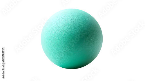 Stress Relief Ball on White Background for Relaxation and Anxiety Relief