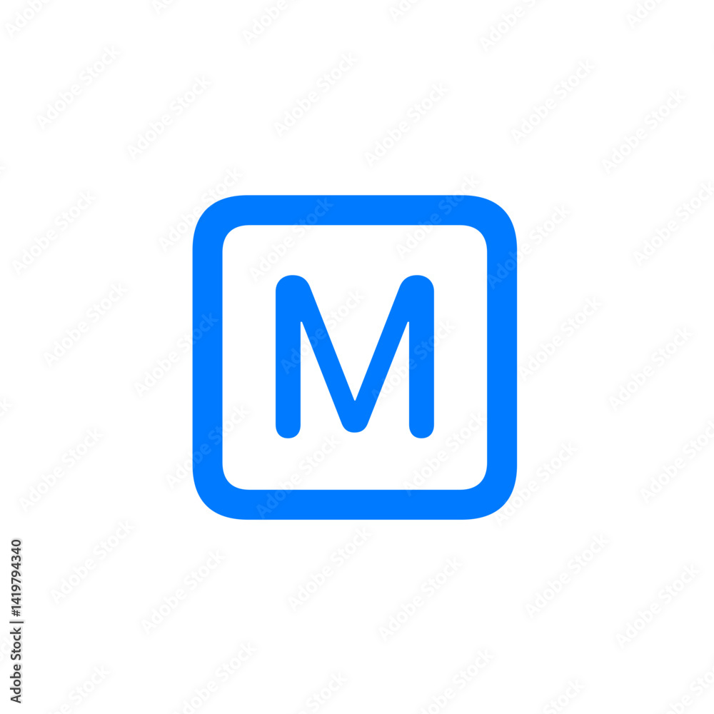M Square Icon M Square Icon
