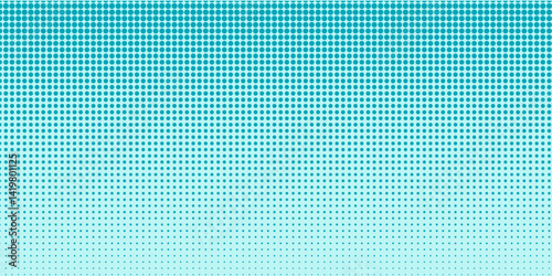 Wallpaper Mural Transparent Vector Gradient Blue Color Halftone Background Staggered Dots Pattern Torontodigital.ca