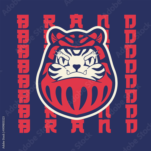 Premium Vector | Japanese festival cultural daruma	
